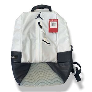 Nike Air Jordan Retro 11 Concord Jumpman Backpack Bag White/Obsidian 9A1971-WU4